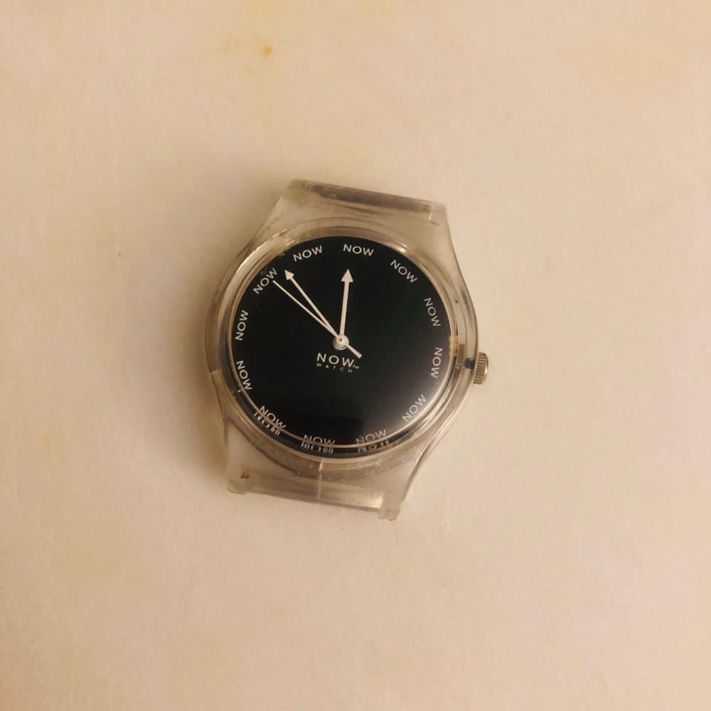 WOW Couture Black and Silver Smartwatch